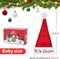 Baby Santa Hat: Christmas Hat for Infant, Baby Xmas Holiday Hat, Classic Santa Claus Hat for Christmas New Year Party